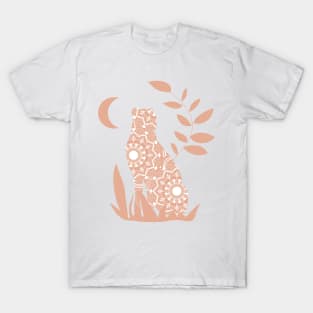 Mandala, Cheetah and Moon T-Shirt